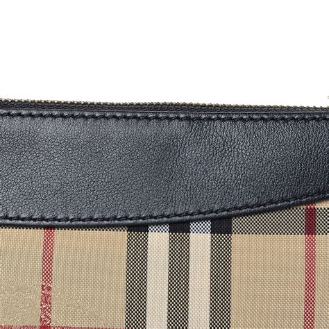 Burberry Horseferry Check Peyton Clutch Handbags